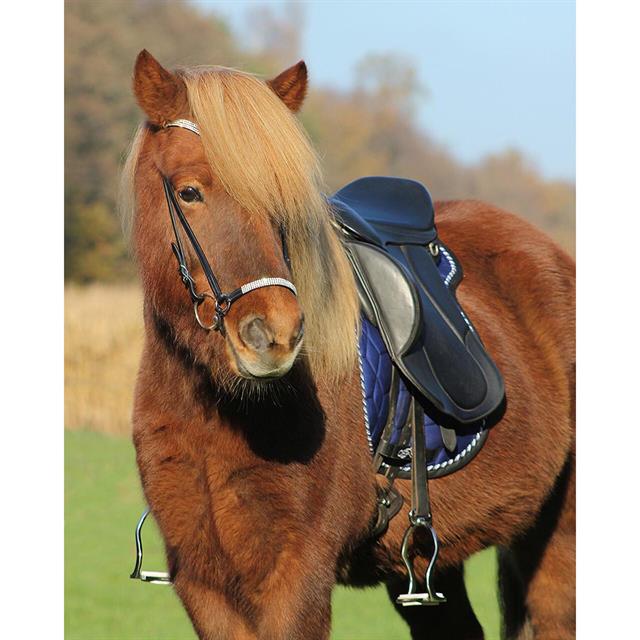 Saddle Pad QHP Icelandic Blue