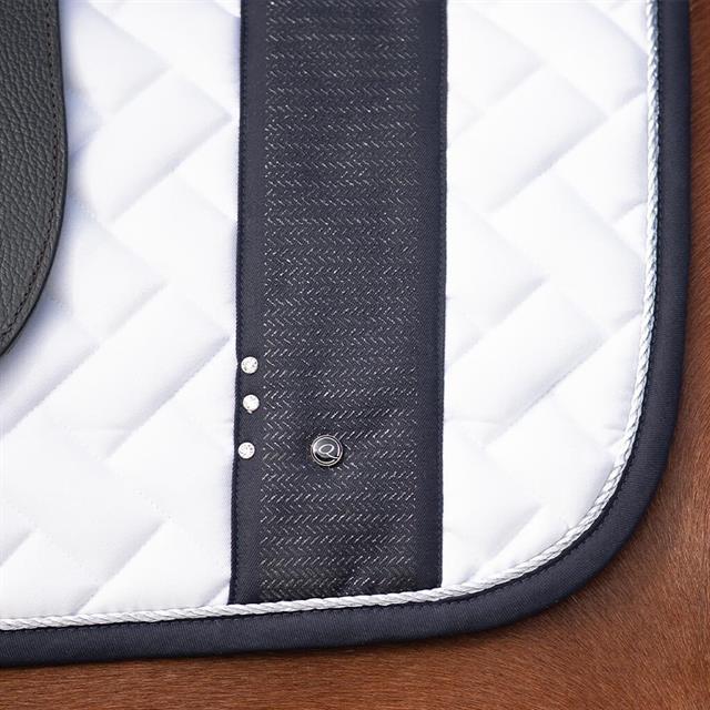 Saddle Pad QHP Kae White-Black