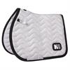 Saddle Pad QHP Number All-Purpose White-Black