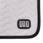 Saddle Pad QHP Number All-Purpose White-Black