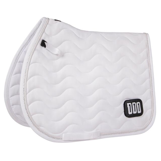 Saddle Pad QHP Number All-Purpose White