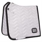 Saddle Pad QHP Number Dressage White-Black
