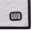 Saddle Pad QHP Number Dressage White-Black