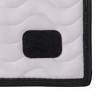Saddle Pad QHP Number Dressage White-Black