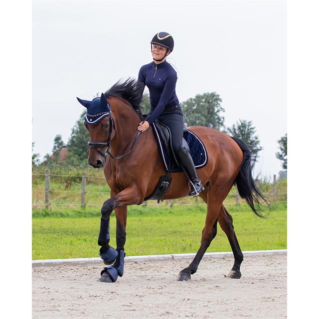 Saddle Pad QHP Orlando Dark Blue