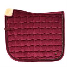Saddle pad SKØL Velvet Dark Red