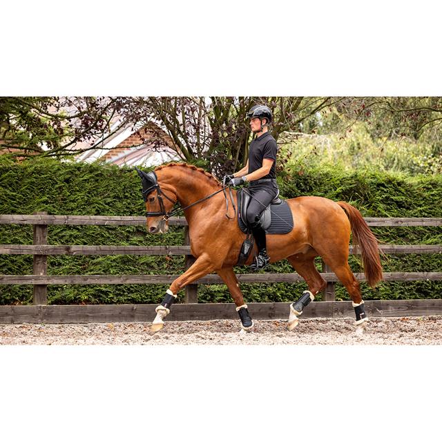 Saddle Pad Soft Shell Anti Slip Dressage LeMieux Black