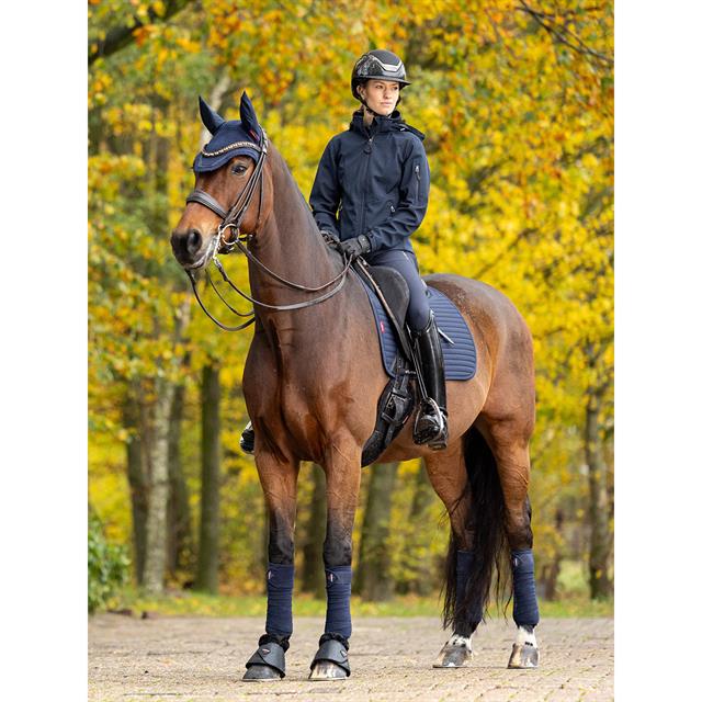 Saddle Pad Soft Shell Anti Slip Dressage LeMieux Dark Blue