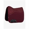 Saddle Pad Soft Shell Anti Slip Dressage LeMieux Dark Red