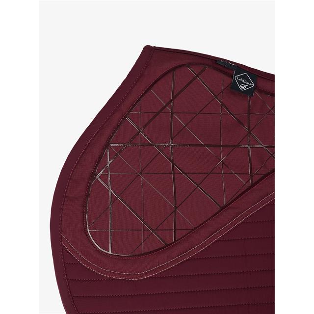 Saddle Pad Soft Shell Anti Slip EuroJump LeMieux Dark Red