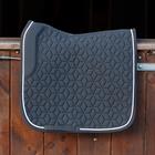 Saddle Pad Softshell Dressage Harry's Horse Black