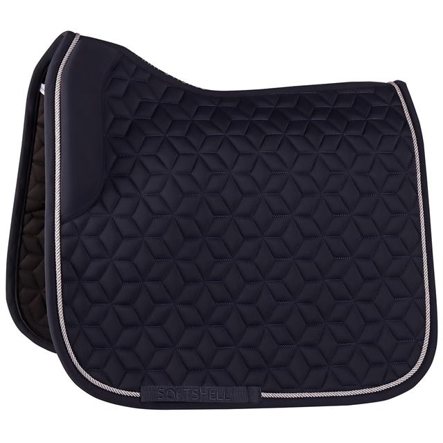 Saddle Pad Softshell Dressage Harry's Horse Dark Blue