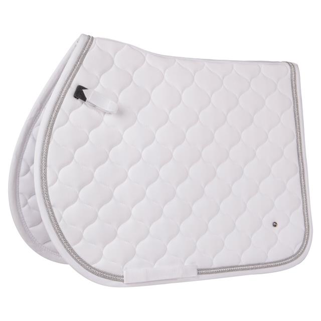 Saddle Pad Sparkle All-Purpose QHP White