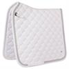 Saddle Pad Sparkle Dressage QHP White