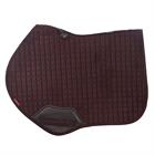 Saddle Pad Suede Close Contact LeMieux Square Brown