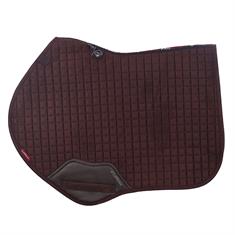 Saddle Pad Suede Close Contact LeMieux Square Brown