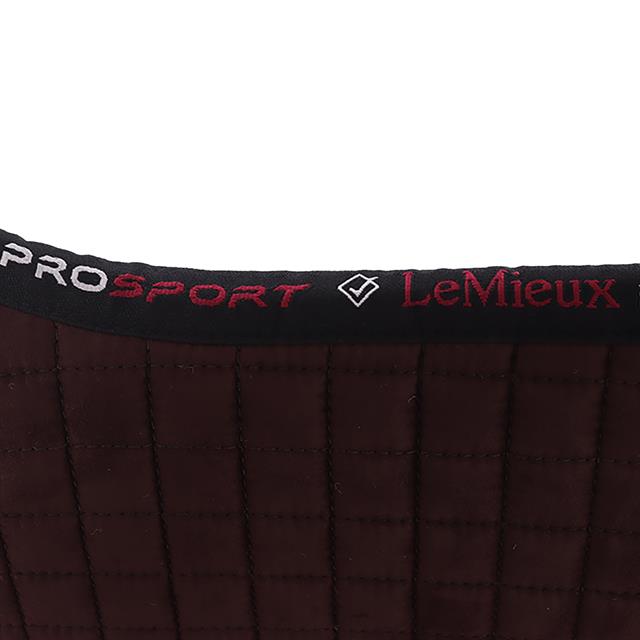 Saddle Pad Suede Close Contact LeMieux Square Brown