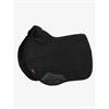 Saddle Pad Suede Jumping LeMieux Merino+ Half Lined Black