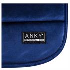 Saddle Pad Velvet Wave Jumping ANKY Blue