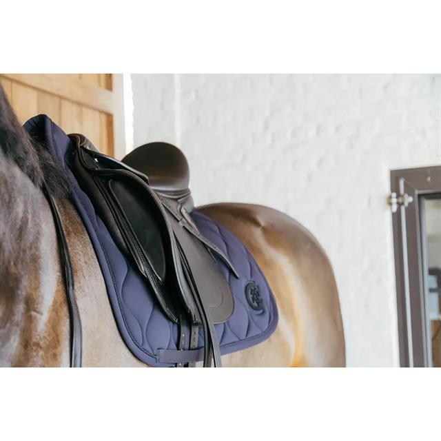 Saddle Pad Wave Dressage Kentucky Dark Blue
