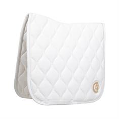 Saddle Pad Wave Dressage Kentucky White