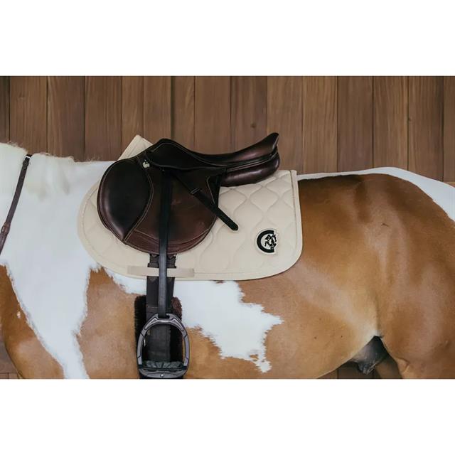 Saddle Pad Wave Jumping Kentucky Beige