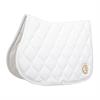Saddle Pad Wave Jumping Kentucky White