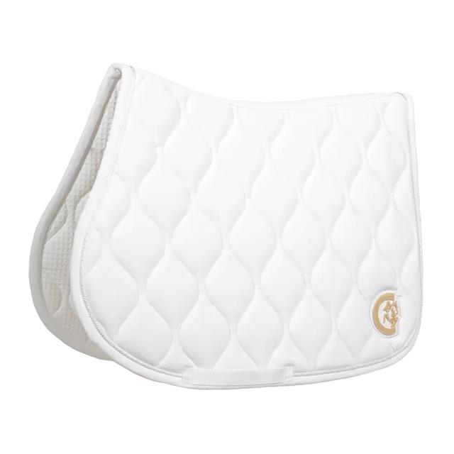 Saddle Pad Wave Jumping Kentucky White