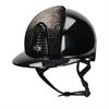 Safety Helmet KEP Italia Cromo 2.0 Polish Suede Rosegold Polo Black