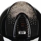 Safety Helmet KEP Italia Cromo 2.0 Polish Suede Rosegold Polo Black