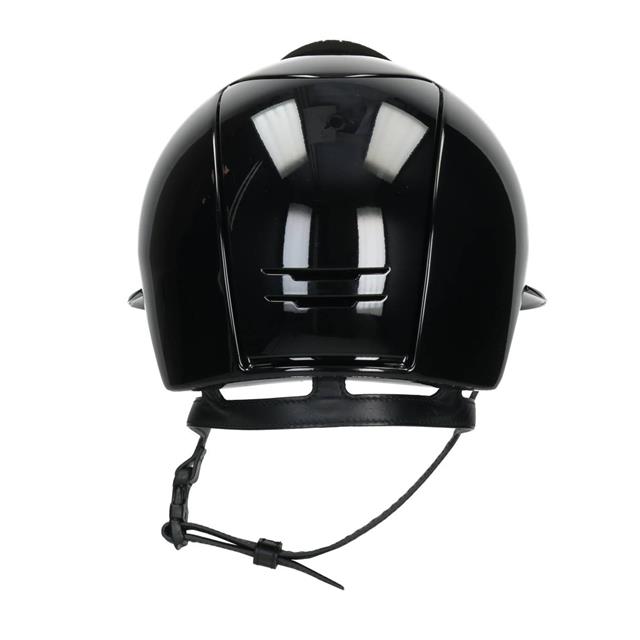 Safety Helmet KEP Italia Cromo 2.0 Polish Suede Rosegold Polo Black