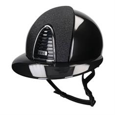 Safety Helmet KEP Italia Cromo 2.0 Shine Front Star Polo Black