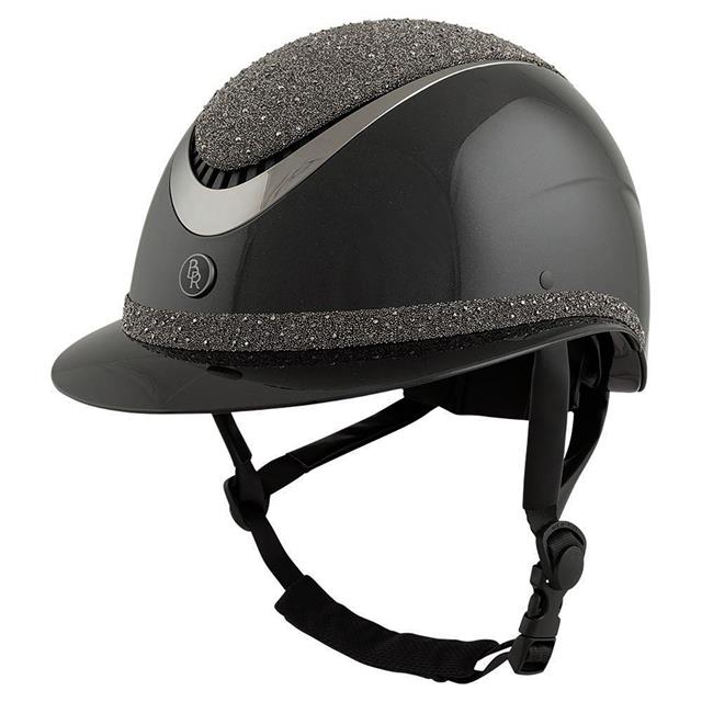 Safety Helmet Theta Plus Dazzling Glamorous BR Black-Black