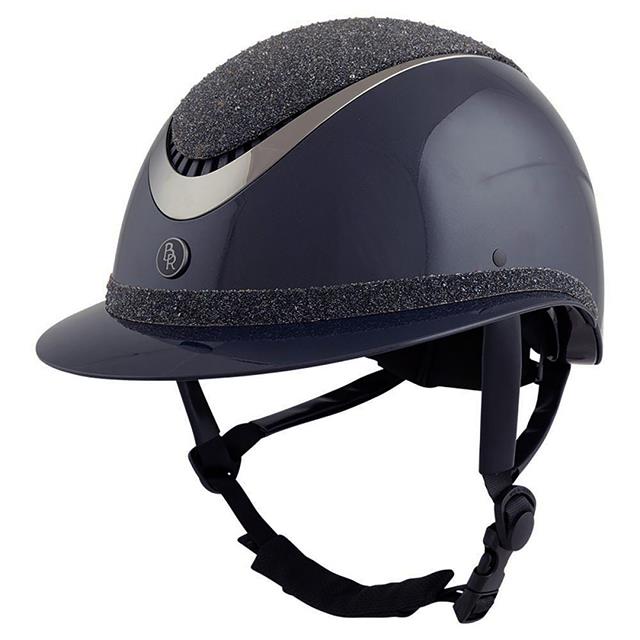 Safety Helmet Theta Plus Dazzling Glamorous BR Dark Blue-Black