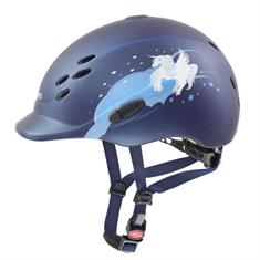 Safety Helmet Uvex Onyxx Dekor Unicorn Kids Dark Blue