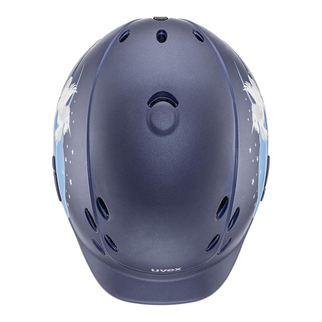 Safety Helmet Uvex Onyxx Dekor Unicorn Kids Dark Blue