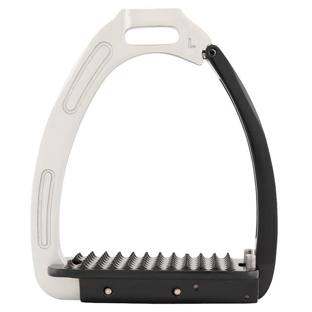 Safety Stirrups BR Lavarone Silver-Black