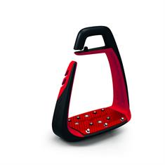 Safety Stirrups Freejump Soft'up Classic Colors Black-Red