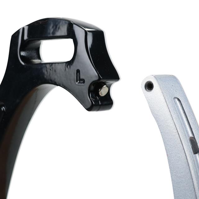 Safety Stirrups Horsegear HGTech Black-Silver