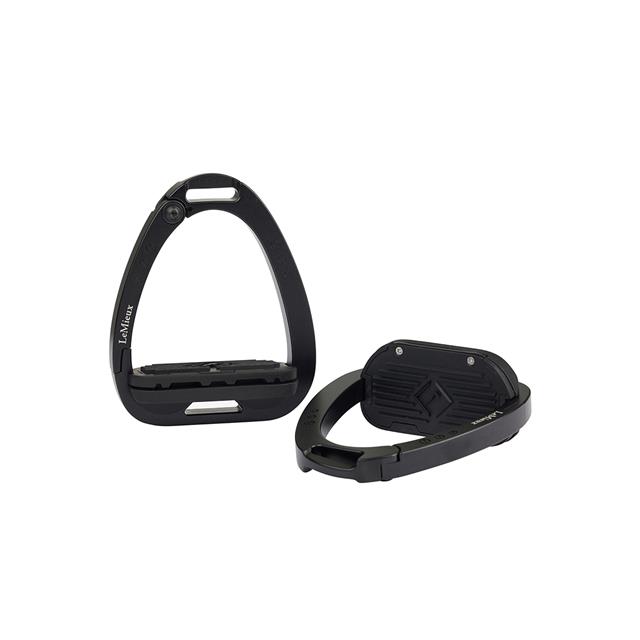 Safety Stirrups Lemieux Junior Vector Black-Black