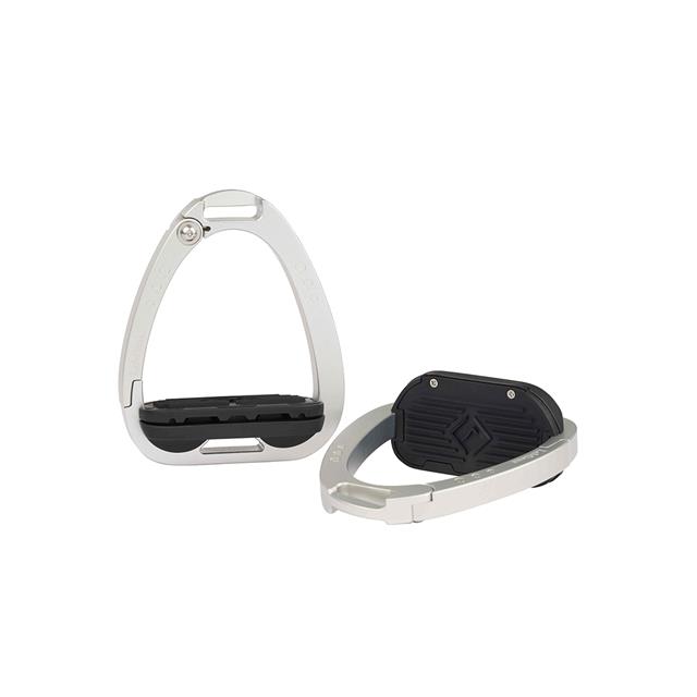 Safety Stirrups Lemieux Junior Vector Grey-Black