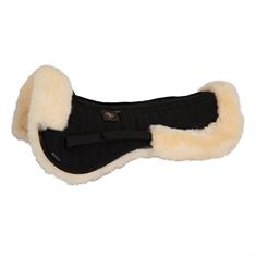 Sattelpad Air Mesh BR Black-beige