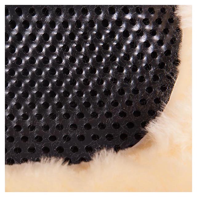 Sattelpad Soft Gel Dri-Lex Sheepskin BR Black