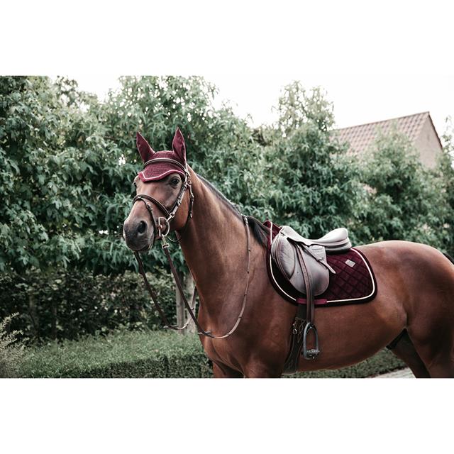 Schabracke Corduroy Kentucky Dark Red