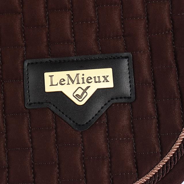 Schabracke Puissance Suede LeMieux Brown