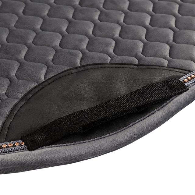 Schabracke Velvet Stones Anky Grey