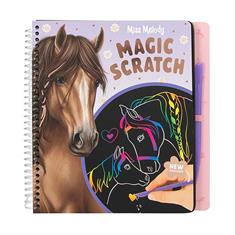 Scratch Book Miss Melody Magic Multicolour