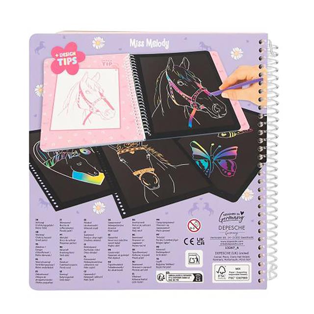 Scratch Book Miss Melody Magic 
