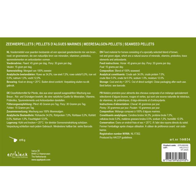 Seaweed Pellets Epplejeck 