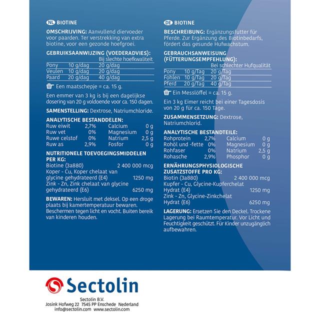 Sectolin Biotin Multicolour